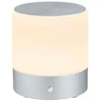 BANKAMP Button LED-bordlampe høyde 18,5cm alu