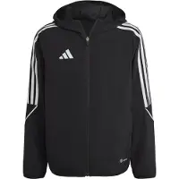 Adidas Cardigan m. Hette - TIRO23 L WB Y - Svart/Hvi - - 8 år (128) - Cardigan