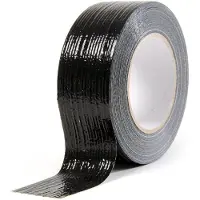Woodbrass Showtechnic gaffatape standard 48 mm x 50 m schwarz scenetape