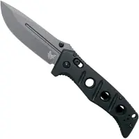 Benchmade Adamas CruWear Grey Cerakote foldekniv, svart