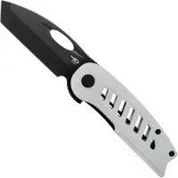 Bestech Explorer - Blackwash - G10 foldekniv, hvit