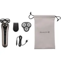 Remington XR1770, Roterende hode, Sort, Grå, Knapper, Batteri/USB, Innebygd batteri, 60 min