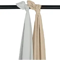 Meyco Baby Universal 120x120 Cm Musselin 2 Enheter
