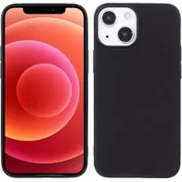 Mtp Products Mot Fingeravtrykk Matte iPhone 13 Mini TPU-deksel - Svart
