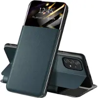 Mtp Products Samsung Galaxy A52 5G, Galaxy A52s Front Smart View Flip-deksel - Grønn