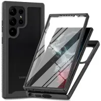 Mtp Products 360 Beskyttelse Samsung Galaxy S23 Ultra 5G Deksel - Svart / Klar