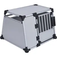 Trixie Transportbur Aluminium - Str L: B 93 x L 81 x H 64 cm