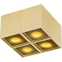 QAZQA Design spotlight gull 4-lys - Qubo Honey