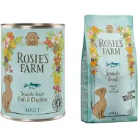 Rosie's Farm Adult 6 x 400 g - Fisk & Kylling
