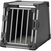 Trixie Transport Box Aluminium Graphite for dogs Size: M-L 61x65x86cm