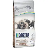 Bozita Fôr Til Innendørs Og Steriliserte Katter Uten Korn Av Rein 2kg