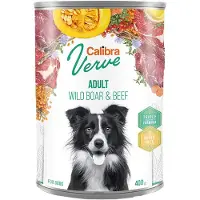Calibra Gf Verve Adult Villsvin Og Kalv Eske 6x400g Hundemat
