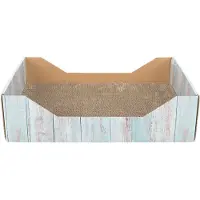 Trixie Klore-seng i papp med kattemynte i tre-look