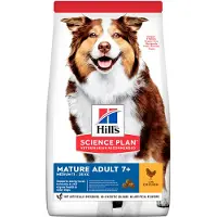 Hill's Pet Nutrition Mature Adult 7+ Medium med kylling - 14 kg