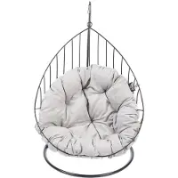 Duvo+ Kurv / Metall Hengende Huske 55x35x98 cm