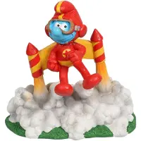 Diverse dekorasjon Smurf rød 11,6x7,7x11,5 cm