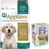 Applaws Små Til Mellomstore Rasevalper Kylling Hundemat 7.5kg