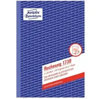 Avery Zweckform - Fakturaskjema - 40 ark - A5 (148 x 210 mm) - dublett - karbonfri