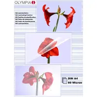 Olympia - A4 (210 x 297 mm) 100 stk laminert teip