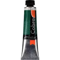 Cobra Artist vannblandbar oljemaling tube Permanent Green Deep 619