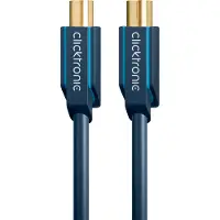 ClickTronic Koaksialkabel Premium-kabel | Koaksialkontakt Koaksialkobl