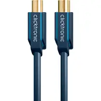 ClickTronic 3m Antenna Cable, 3 m, Coax M, Coax FM, Blå