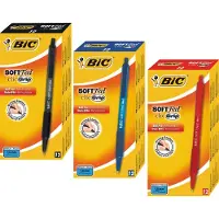 BIC Kuglepen Soft Feel Medium 1.0 mm blå - (12 stk.)