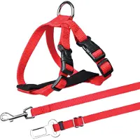 Trixie Sikkerhedssele t/ kat 20-50cm. rød