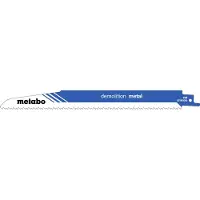 Metabo 631993000, Sabelsagblad, Metall, Blå, Hvit, 1,6 mm, 22,5 cm, 5 stykker