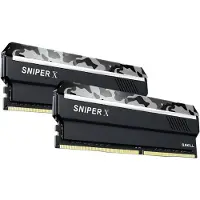 G.Skill SNIPER X Series - Urban Camo - DDR4 - sett - 32 GB: 2 x 16 GB - DIMM 288-pin - 3200 MHz / PC4-25600 - CL16 - 1.35 V - ikke-bufret - ikke-ECC - bykamuflasje
