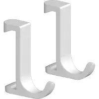 Hansgrohe WallStoris Smal krog (2 stk) mat hvid