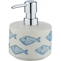 Wenko Sæbedispenser keramisk AQUAMARIN