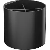 Hansgrohe WallStoris, bæger ø126mm, t/skinne, mat sort, kuststof