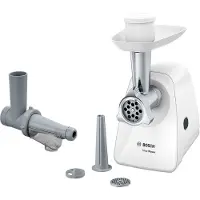Bosch SmartPower MFW2515W - Kjøttkvern - 1.5 kW - hvit