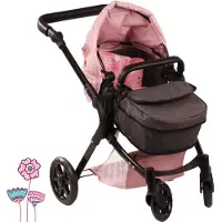 Götz Dukkevogn - 2i1 - Soft Stemning - - OneSize - Dukkevogn