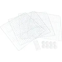 Trixie 4 extension elements for #62460, metal, 35 × 35 cm, white