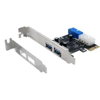EXSYS EX-11049 - USB-adapter - PCIe 2.0 lav profil - USB 3.2 Gen 1 x 2