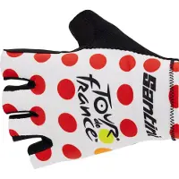 Santini Tour De France Official Gpm Leader Korte Hansker
