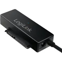 Logilink AU0050, Harddisk, SSD, Serial ATA II, Serial ATA III, 1.8,2.5,3.5, USB 3.2 Gen 1 (3.1 Gen 1) Type-A, Sort, 5 Gbit/s