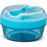 Carl Oscar Snackbox m. Kjøleelement - 760 ml - Turquoise - - OneSize - Matboks