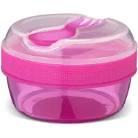 Carl Oscar Snackbox m. Kjøleelement - 760 ml - Purple - - OneSize - Matboks