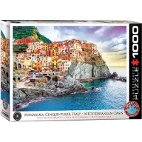 Eurographics Puslespill 1000 Manarola Cinque Terre Italy 6000-0786