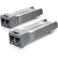 Ubiquiti U Fiber Multi-Mode - SFP+ transceivermodul - 10GbE - LC multimodus - opp til 300 m - 850 nm (en pakke 20)