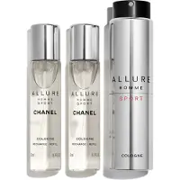 Chanel Allure Homme Sport EDC refill 20 ml + EDC refill 2 x 20 ml (herre)
