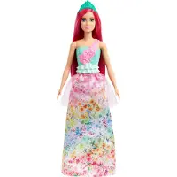 Barbie Dukke - Core Royal - Rosa Hår - - OneSize - Dukke