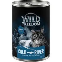 Wild Freedom Økonomipakke Adult 24 x 400 g - Cold River - Laks & kylling