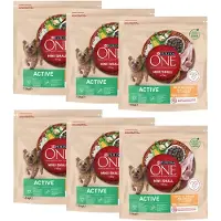 Purina One Mini Active Kylling & ris - 9 kg (6 x 1.5 kg)