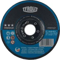 Tyrolit Skrubskive forsat PREMIUM 178x7x22,23 Stål/INOX, 1421