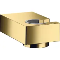 Hansgrohe Porter E bruserholder, poleret guld-optik