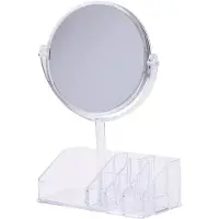Jjdk Cosmetic Mirror & Organizer